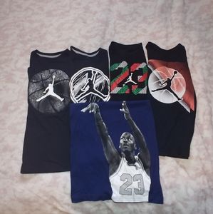 Boys Jordan Nike T-shirt Lot